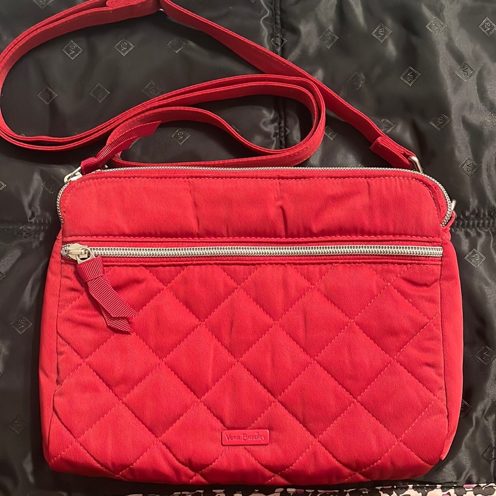 Vera Bradley Red Crossbody Purse